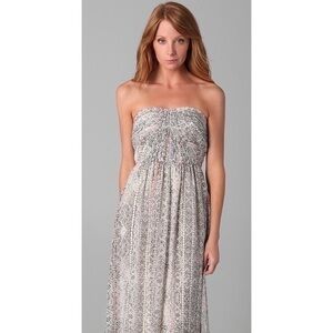 Twelfth St. by Cynthia Vincent Strapless Print Maxi Dress - Size 6